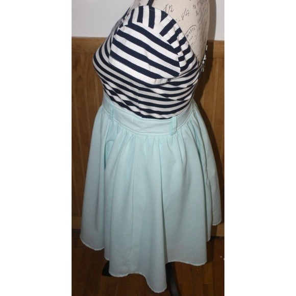 Hyfve SS A-Line Dress Sz S Multi-Color Zip Back Lined Skirt - Picture 5 of 10